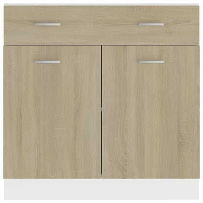 Köksinredning Underskåp med låda Sonoma Ek 80x46x81,5 cm