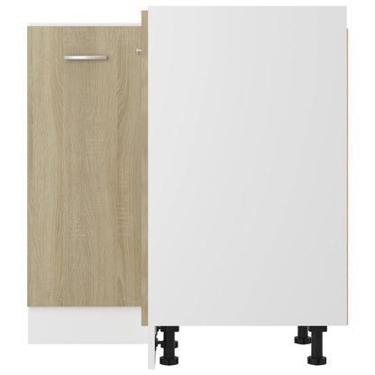 Köksinredning Underskåp Bänkskåp hörn “Lyon” Sonoma Ek 75,5x75,5x81,5 cm