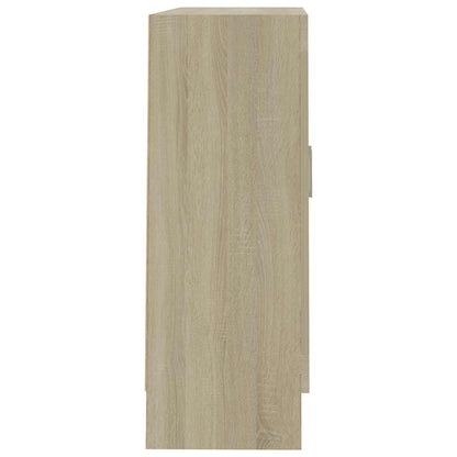 Vitrinskåp Sonoma Ek 82,5x30,5x80 cm