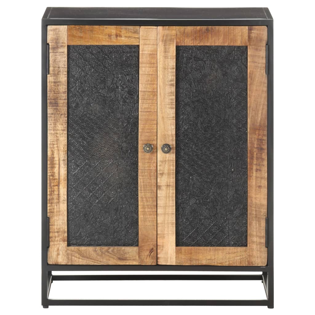 Skänk Trä 60x35x75 cm grovt mangoträ