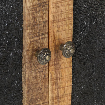 Skänk Trä 60x35x75 cm grovt mangoträ