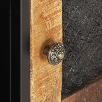 TV-Möbel Trä TV-Bänk 90x30x40 cm grovt mangoträ