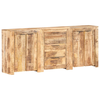 Skänk Trä med 3 lådor och 4 dörrar massivt mangoträ