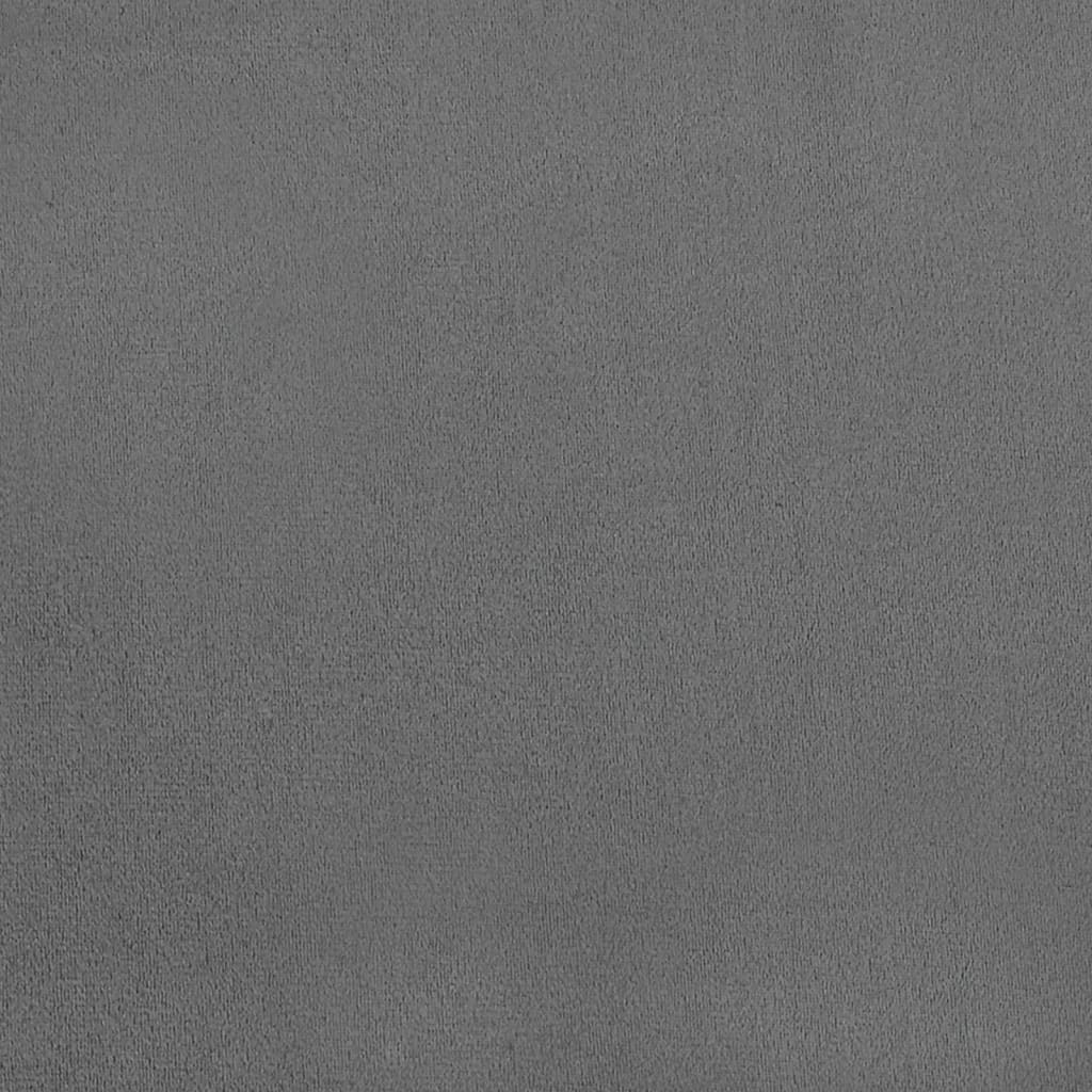 Matstolar 4 st ljusgrå sammet