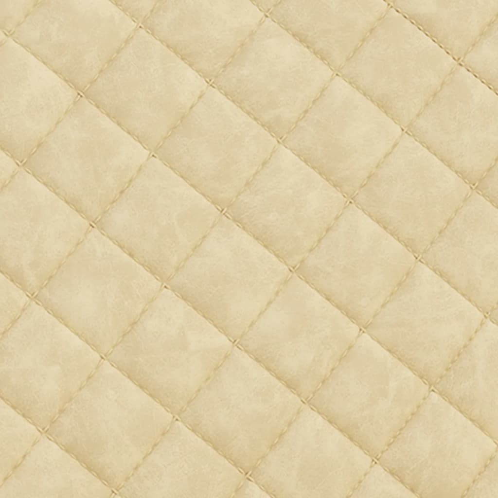 Fåtölj Gräddvit Fribärande stol konstläder