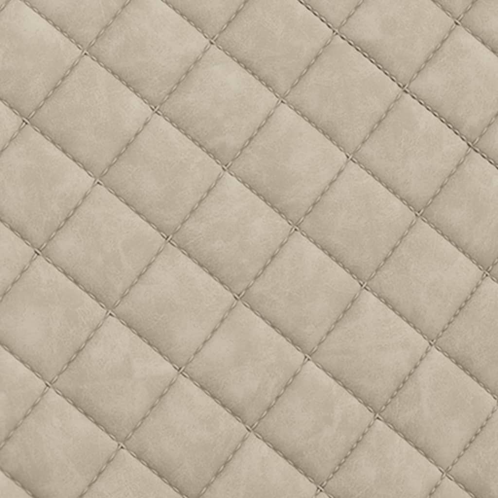 Fåtölj Ljusgrå Fribärande stol konstläder