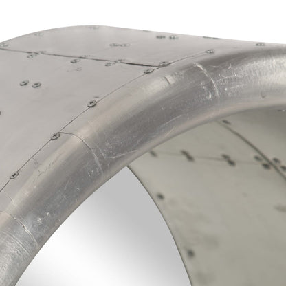 Väggspegel 68 cm metall