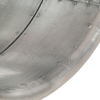 Väggspegel 68 cm metall