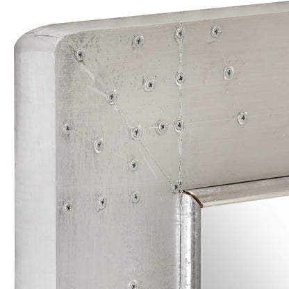 Väggspegel 80x50 cm metall