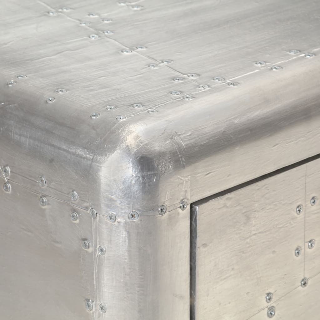 Skänk DIV. aviatorstil 110x35x75 cm metall