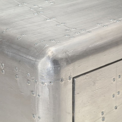 Skänk DIV. aviatorstil 110x35x75 cm metall