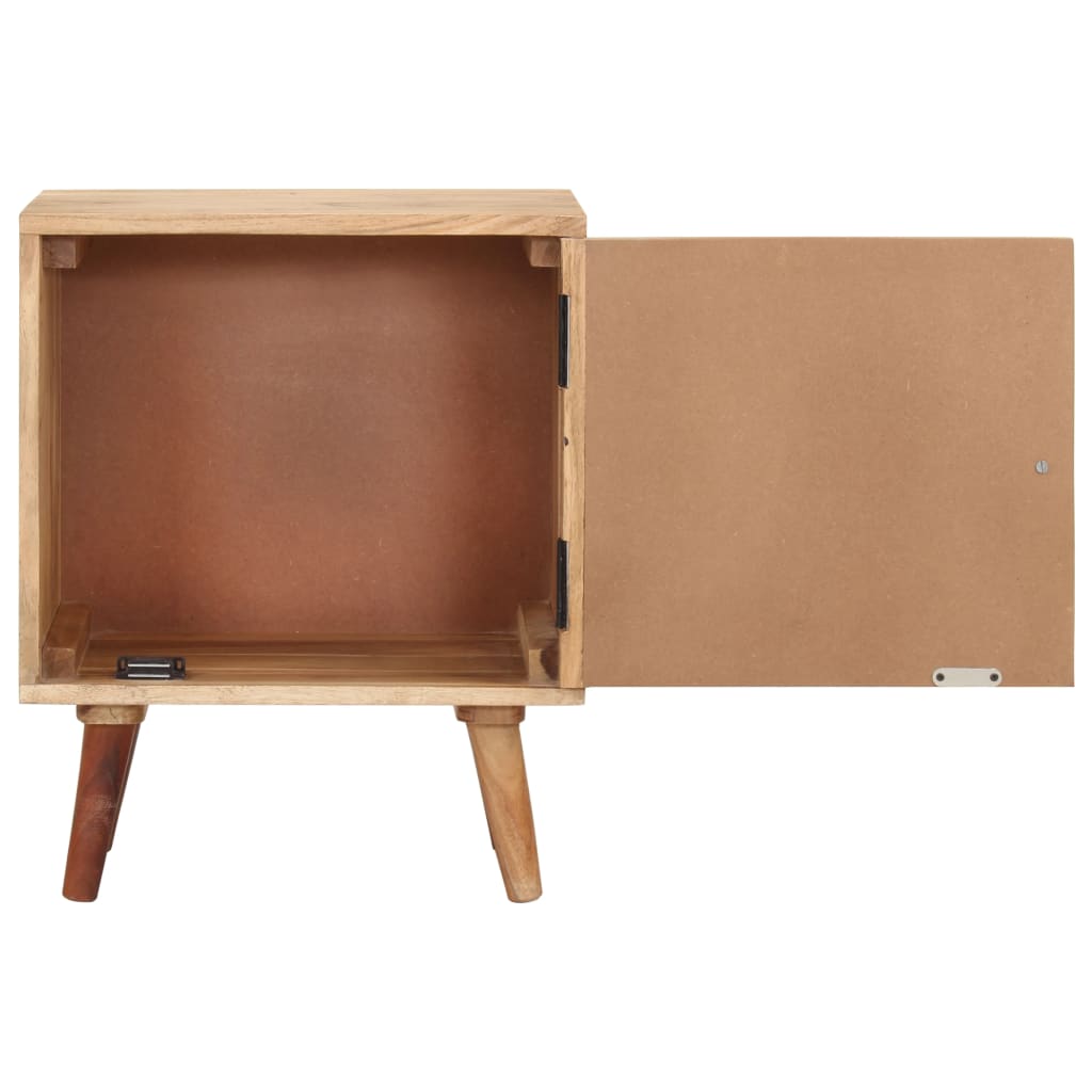Sängbord Nattduksbord Tre 40x30x50 cm massivt acaciaträ