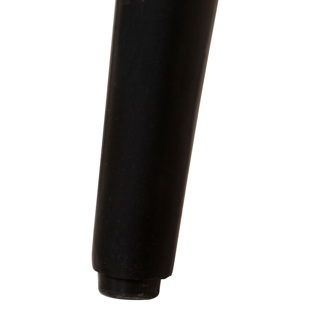 Skänk Svart Trä 110x33x64 cm massivt mangoträ