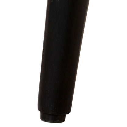 Skänk Svart Trä 110x33x64 cm massivt mangoträ