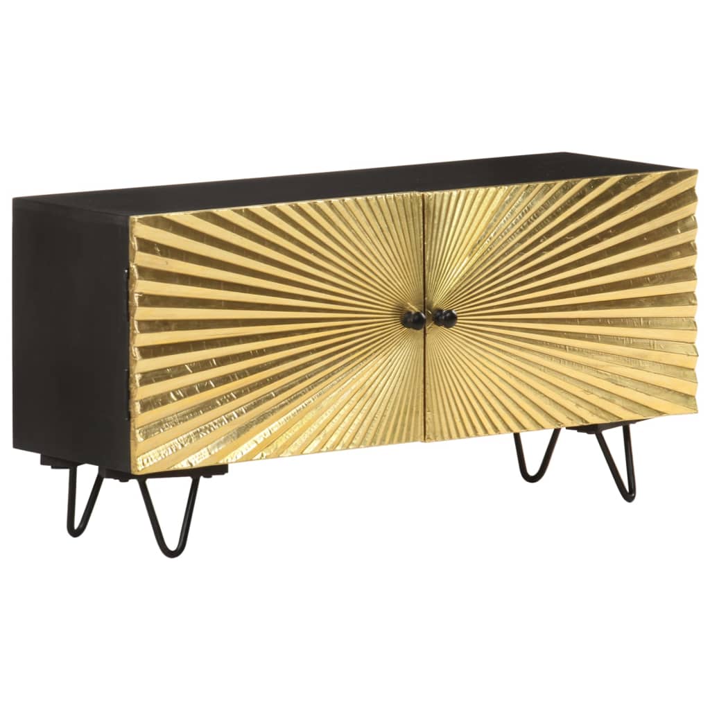 TV-Möbel Trä TV-Bänk 90x30x45 cm massivt mangoträ