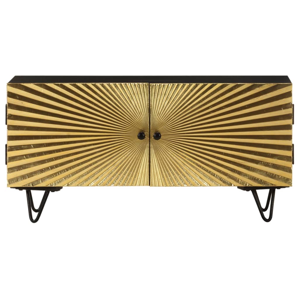 TV-Möbel Trä TV-Bänk 90x30x45 cm massivt mangoträ