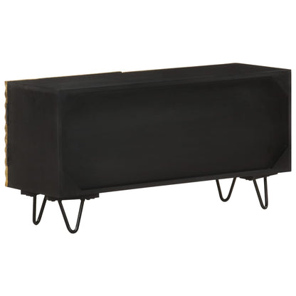 TV-Möbel Trä TV-Bänk 90x30x45 cm massivt mangoträ