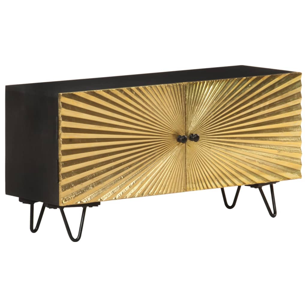 TV-Möbel Trä TV-Bänk 90x30x45 cm massivt mangoträ