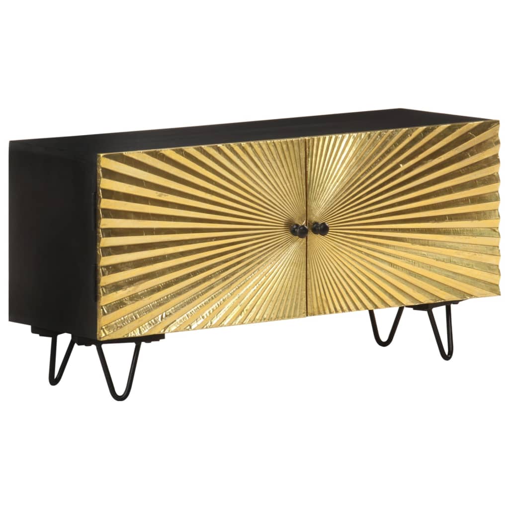 TV-Möbel Trä TV-Bänk 90x30x45 cm massivt mangoträ