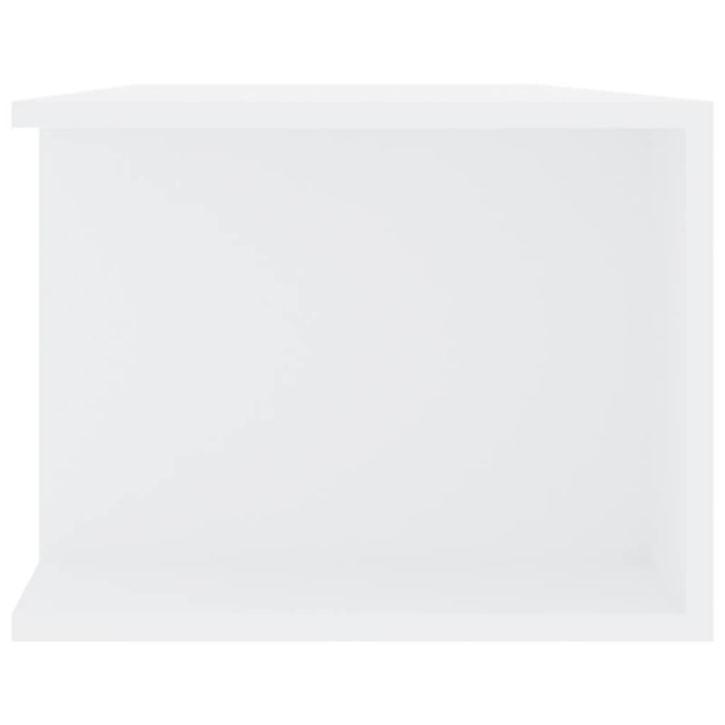 TV-Möbel Vit TV-Bänk LED 135x39x30 cm