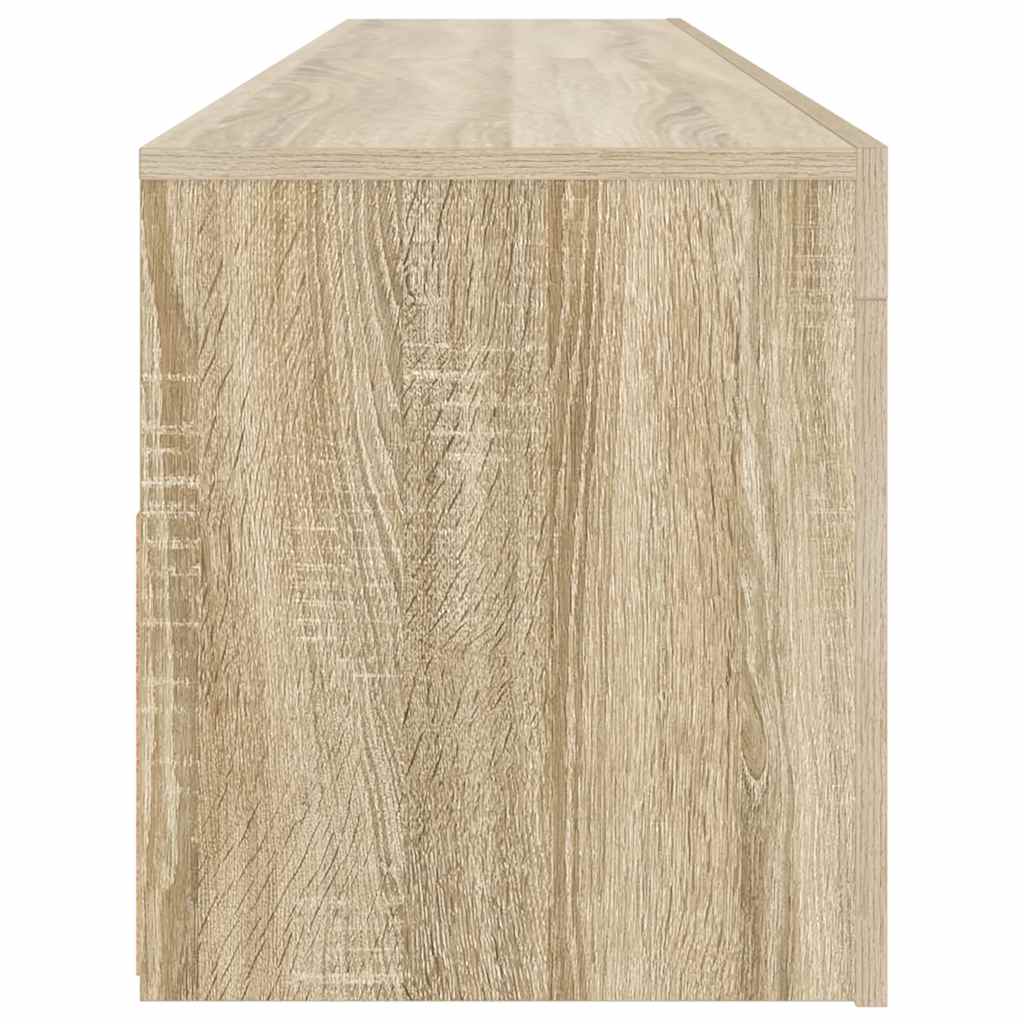 TV-Möbel Sonoma Ek TV-Bänk LED 120x35x40 cm