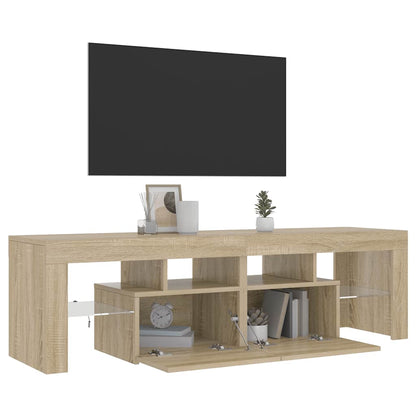 TV-Möbel Sonoma Ek TV-Bänk LED 140x36,5x40 cm