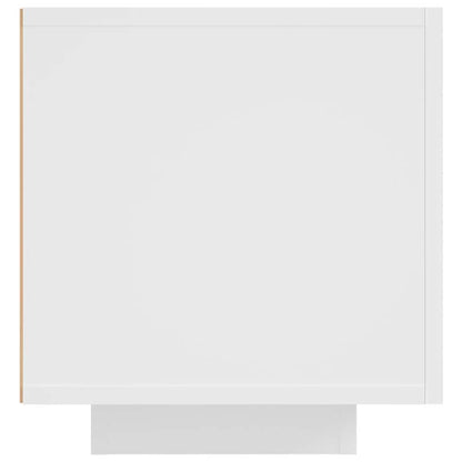 TV-Möbel Vit TV-Bänk LED 160x35x40 cm