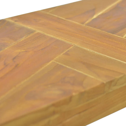 Avlastningsbord 110x35x75 cm massiv teak