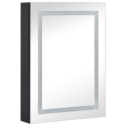 Badrumsspegel Spegelskåp LED 50x13x70 cm