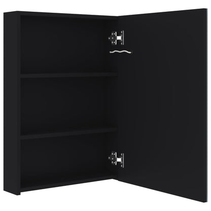 Badrumsspegel Spegelskåp LED 50x13x70 cm