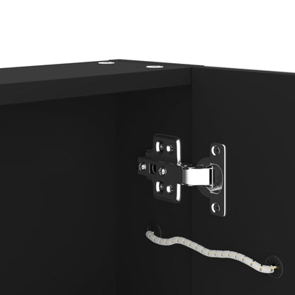 Badrumsspegel Spegelskåp LED 50x13x70 cm