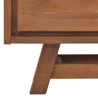 TV-Möbel Trä TV-Bänk 80x30x50 cm massiv teak