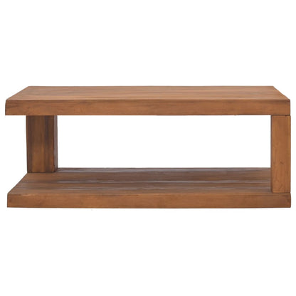 Soffbord Trä 90x50x35 cm massiv teak