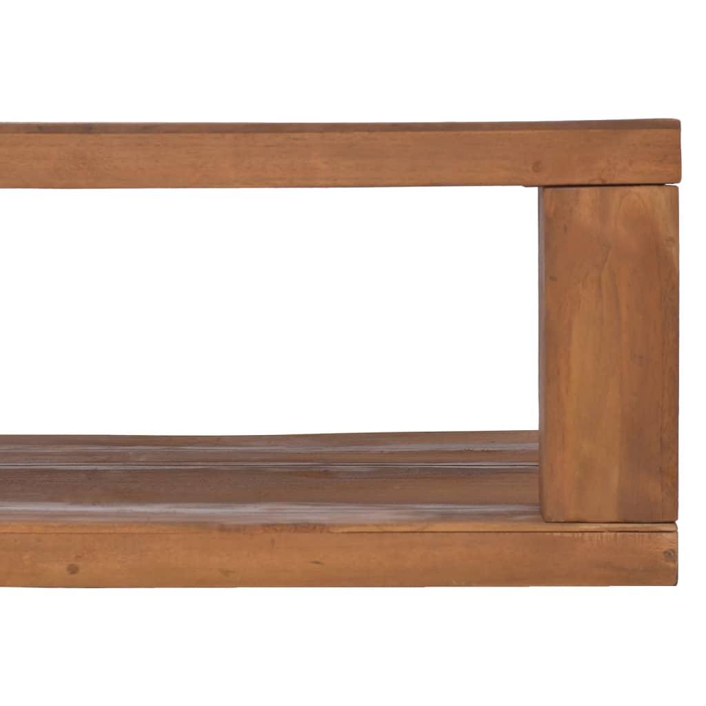 Soffbord Trä 90x50x35 cm massiv teak
