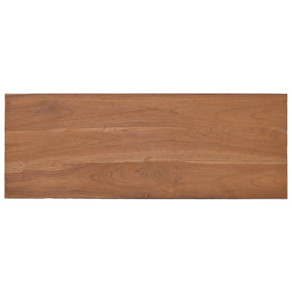 Avlastningsbord 80x30x80 cm massiv teak