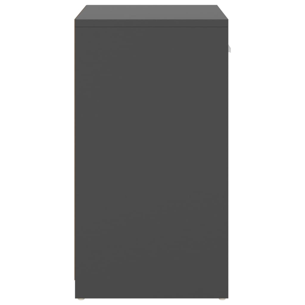 Skoställ Grå Skobänk 94,5x31x57 cm