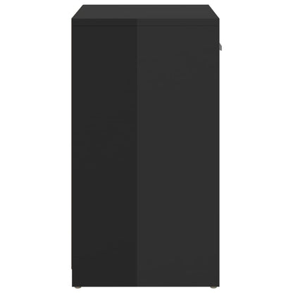 Skoställ Högglans Svart Skobänk 94,5x31x57 cm