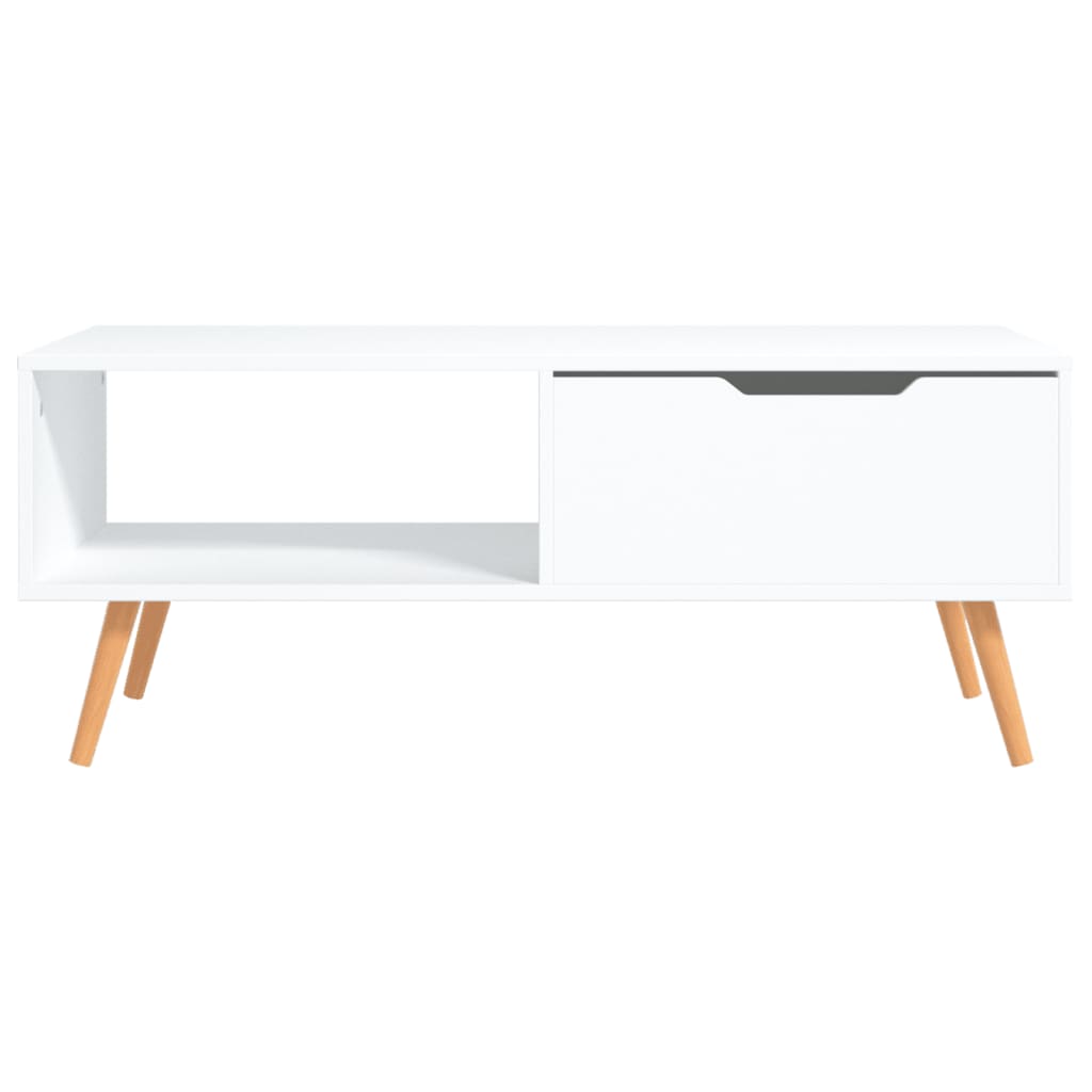 Soffbord Vit 100x49,5x43 cm