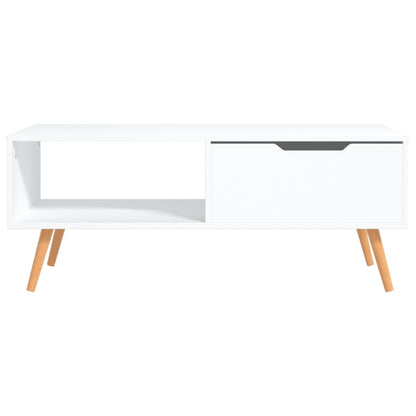 Soffbord Vit 100x49,5x43 cm