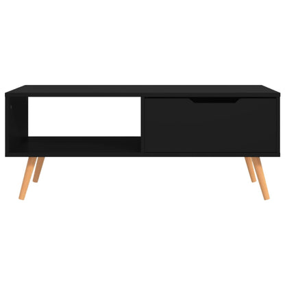 Soffbord Svart 100x49,5x43 cm