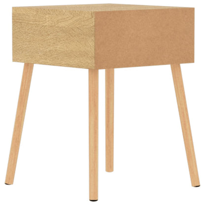 Sängbord 2 st sonoma-ek 40x40x56 cm konstruerat trä