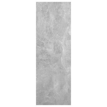TV-skåp 2 st betonggrå 30,5x30x90 cm konstruerat trä