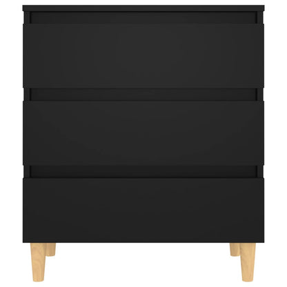 Skänk Svart 60x35x69 cm