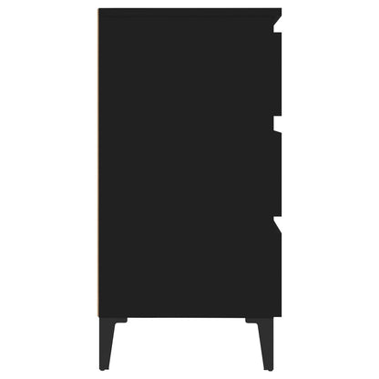 Skänk Svart 60x35x69 cm