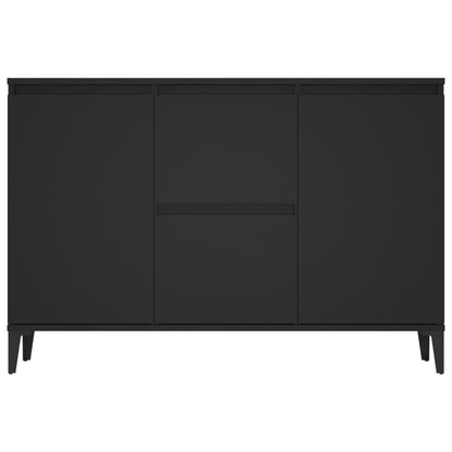 Skänk Svart 102x35x70 cm