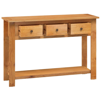 Avlastningsbord 110x35x75 cm massiv teak