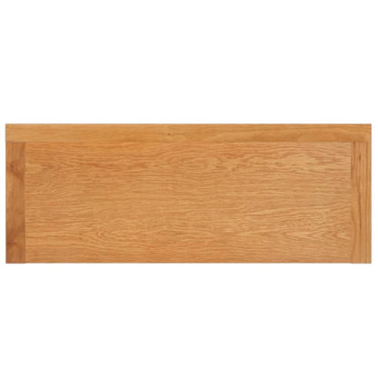 Avlastningsbord 110x35x75 cm massiv teak