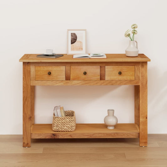 Avlastningsbord 110x35x75 cm massiv teak
