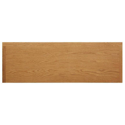 Avlastningsbord Konsollbord Trä 110x40x75 cm massiv ek