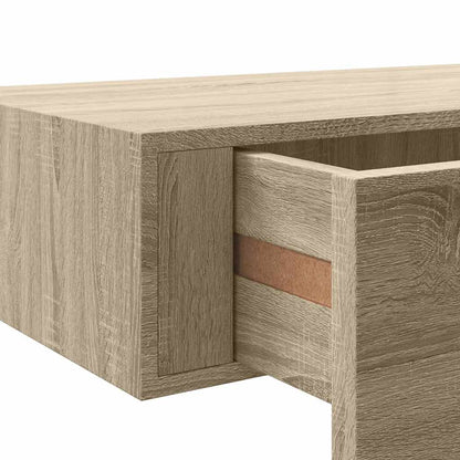 Vägghylla Brun Ek Vegglåda 2 st 60x23,5x10 cm